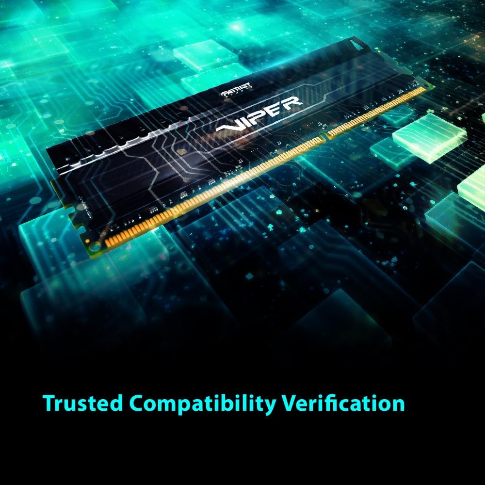 Patriot PV316G186C0K Black Mamba Arbeitsspeicher 16GB (1866MHz, CL10, 2X 8GB) DDR3-RAM Kit zwart
