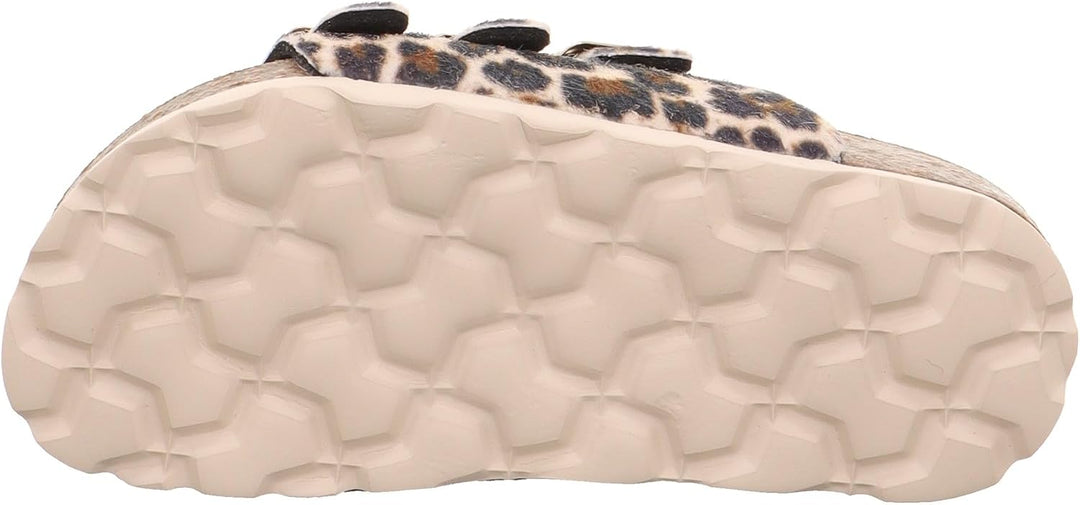 Superfit Mädchen FussbettpantoffelHausschuh 29 EU Beige Mehrfarbig 4000, 29 EU Beige Mehrfarbig 4000