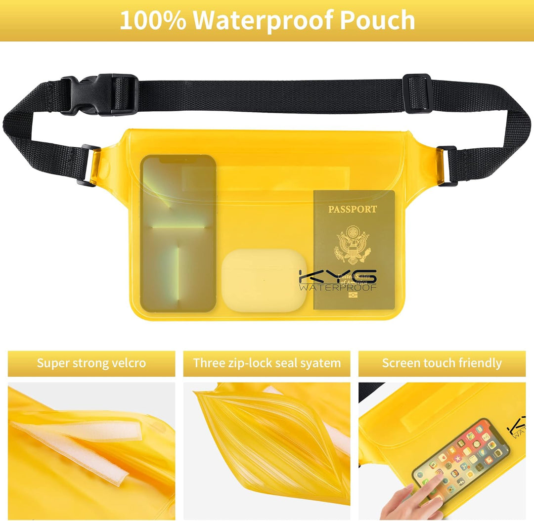Wasserdichte Tasche mit verstellbarem Schulterriemen, Inhalt 20 l, 3-in-1 Mehrzweckbeutel mit Aufbew