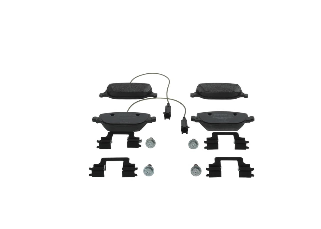 Bosch BP1732 Bremsbeläge - Hinterachse - ECE-R90 Zertifizierung - vier Bremsbeläge pro Set