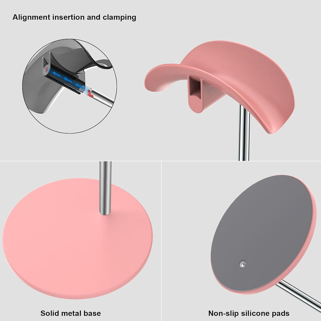 Kopfhörer Ständer, Headset Halterung Halter Tisch mit Aluminium Basis, kompatibel mit AirPods Max, S