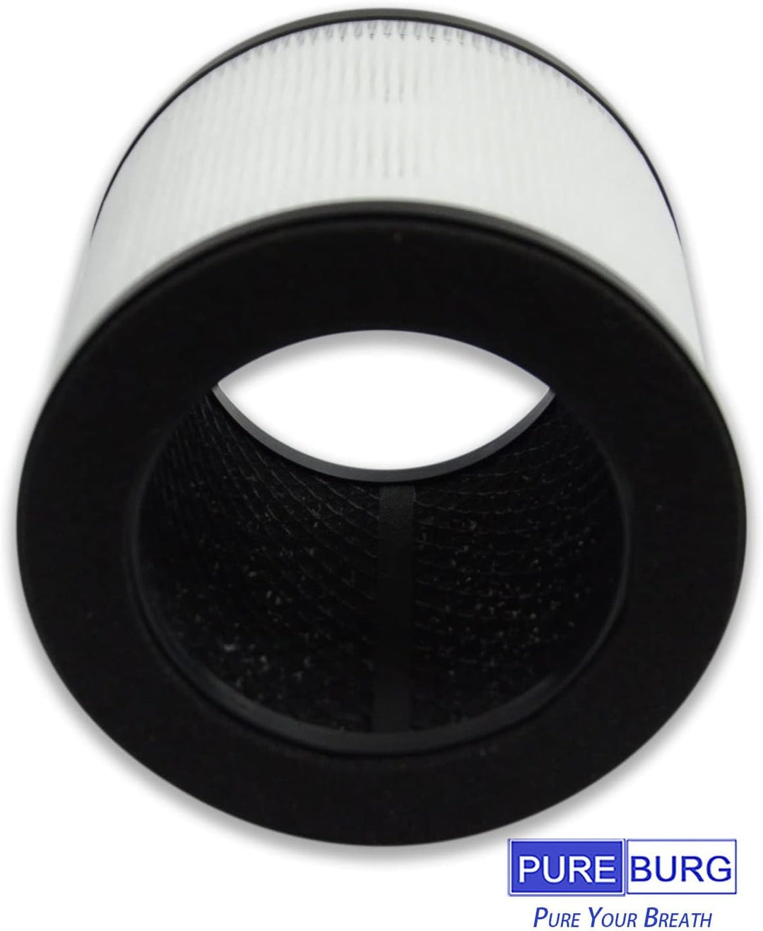 PUREBURG Ersatzfilter, kompatibel mit Himox H08 H08P Luftreinigern, 2 Stück, H13 HEPA, 4-stufige Fil