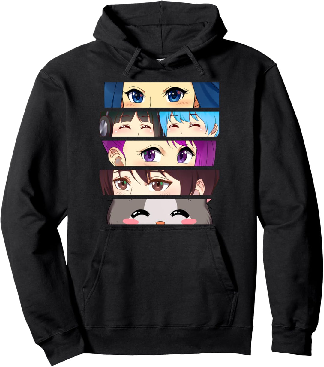Warnung kann spontan anfangen, über Anime zu sprechen Pullover Hoodie