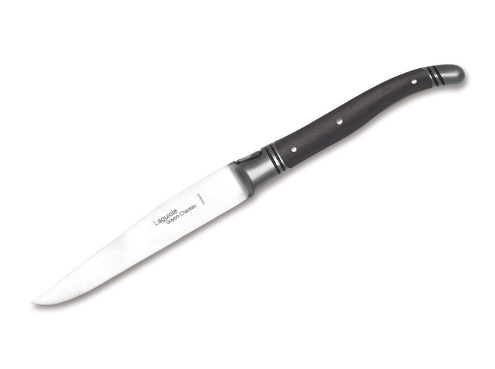 Goyon-Chazeau Laguiole Steakmesser Paperstone Klingenlänge: 11,6 cm, Schwarz