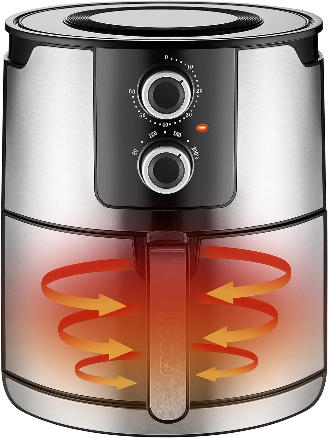 UNOLD 58655 HEISSLUFTFRITTEUSE XL zum gesunden Frittieren, Grillen, Garen, Braten, Dörren uvm. - gan