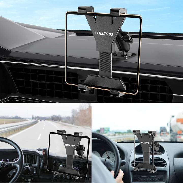 OHLPRO Robuste Bohrbasis Tablet Halterung Auto Dashboard, für iPad/iPad mini Samsung Galaxy (alle 7"