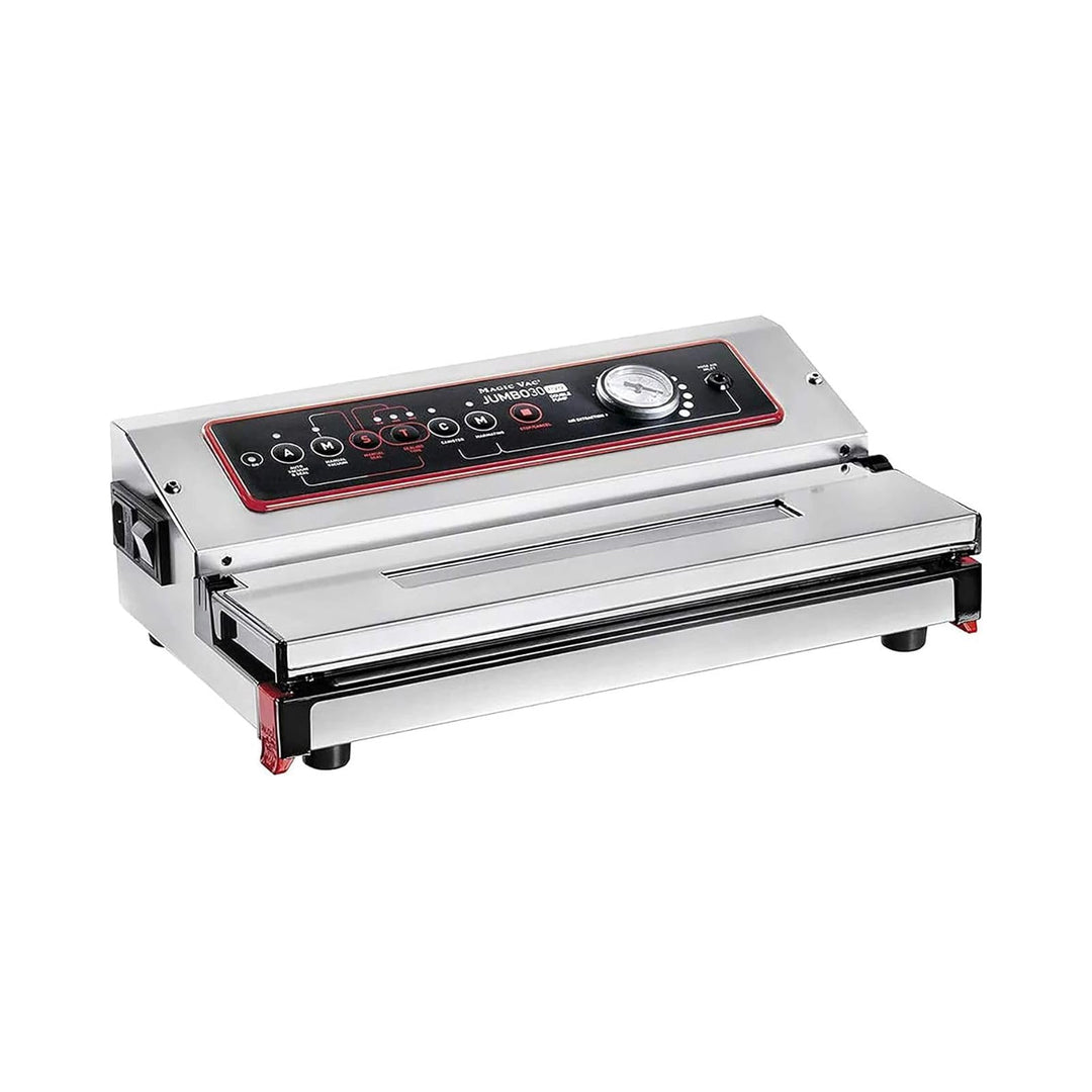 Magic Vac, Jumbo 30 Evo, Professionelle Heavy Duty Lebensmittel-Vakuummaschine, Ideal für Vakuumbeut