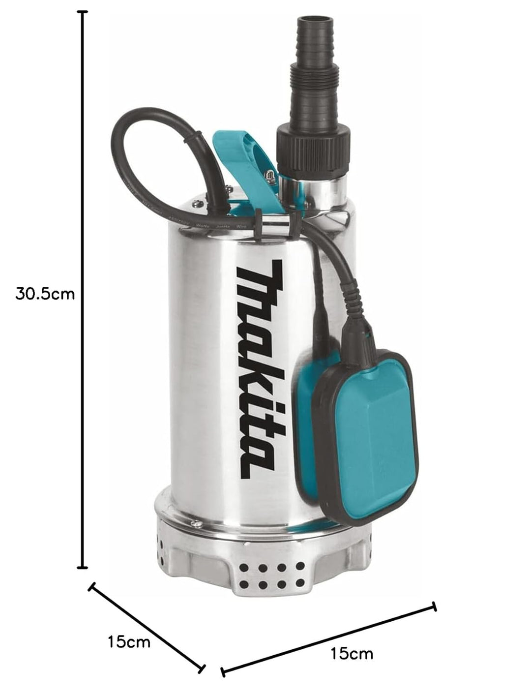 Makita PF1100 Tauchpumpe für klares Wasser – 1100 W