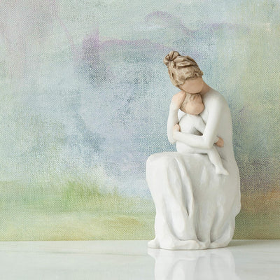 Enesco 27596 Willow Tree for Always Figurine, Resin, Mehrfarbig, 8 x 6.5 x 17.5 cm 6.5 Zoll, 6.5 Zol