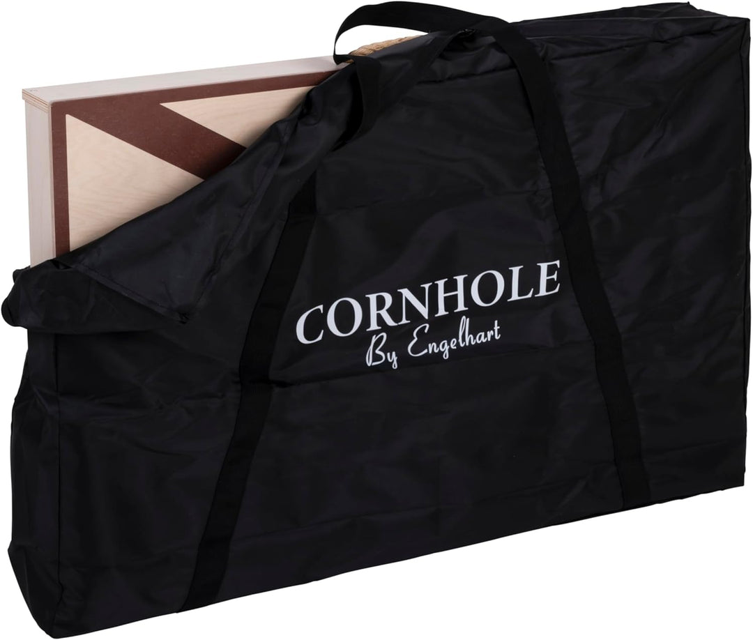 Engelhart Cornhole Einzelspiel 90 × 60 cm Kiefer-/Birkenholz inkl. 2 × 4 Wurfsäckchen