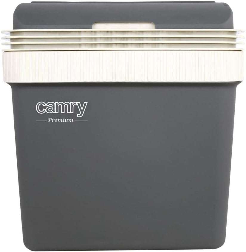 Camry CR 8065 Tragbare Elektrische Kühlbox, 21 Liter, Camping-Kühlschrank, 12 V und 220-240V für Aut