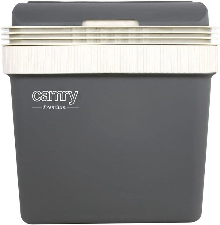 Camry CR 8065 Tragbare Elektrische Kühlbox, 21 Liter, Camping-Kühlschrank, 12 V und 220-240V für Aut