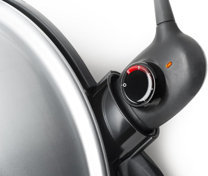 Elektrisches Barbecue 2 in 1 mit einem Fuss und auf dem Tisch von Senya, Grillfläche 40 cm, Platte a