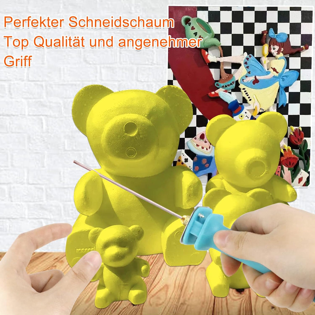 elektrischer Schaumstoffschneider, elektrischer Schneidstift 100-240V 18W 10cm für Styroporbogen, ge