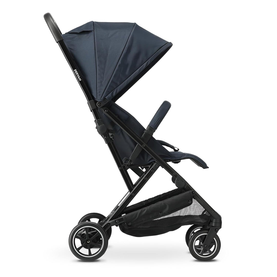 Deryan Easy Reise Buggy - für Kinder ab Geburt bis 22 kg mit Liegefunktion - Ultraleicht 7,5 kg - Ei