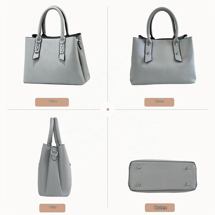 NICOLE &amp; DORIS Henkeltasche Damen Umhängetasche Einfach Elegante Handtasche Stilvolle Schultertasche