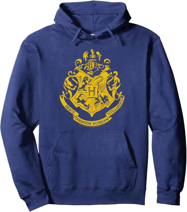 Harry Potter Hogwarts Simple Crest Pullover Hoodie
