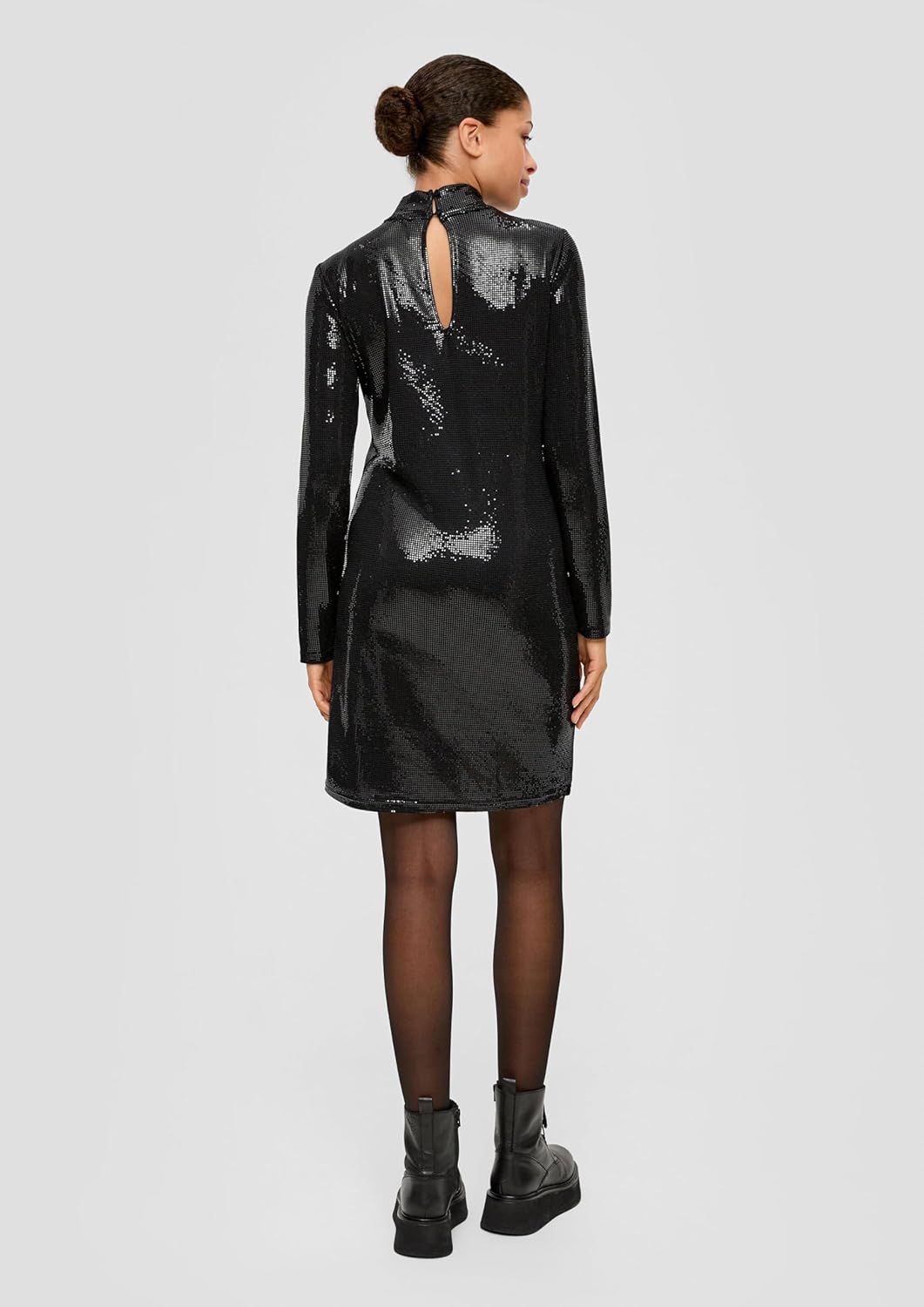 Q/S by s.Oliver Damen Paillettenkleid L 9999, L 9999