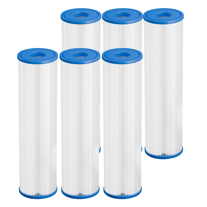 Eisbad-Filter 25.4cm x 6.35cm (6 Packung) Ice Bath Filter 10"x2.5" (6 Packung), Ice Bath Filter 10"x