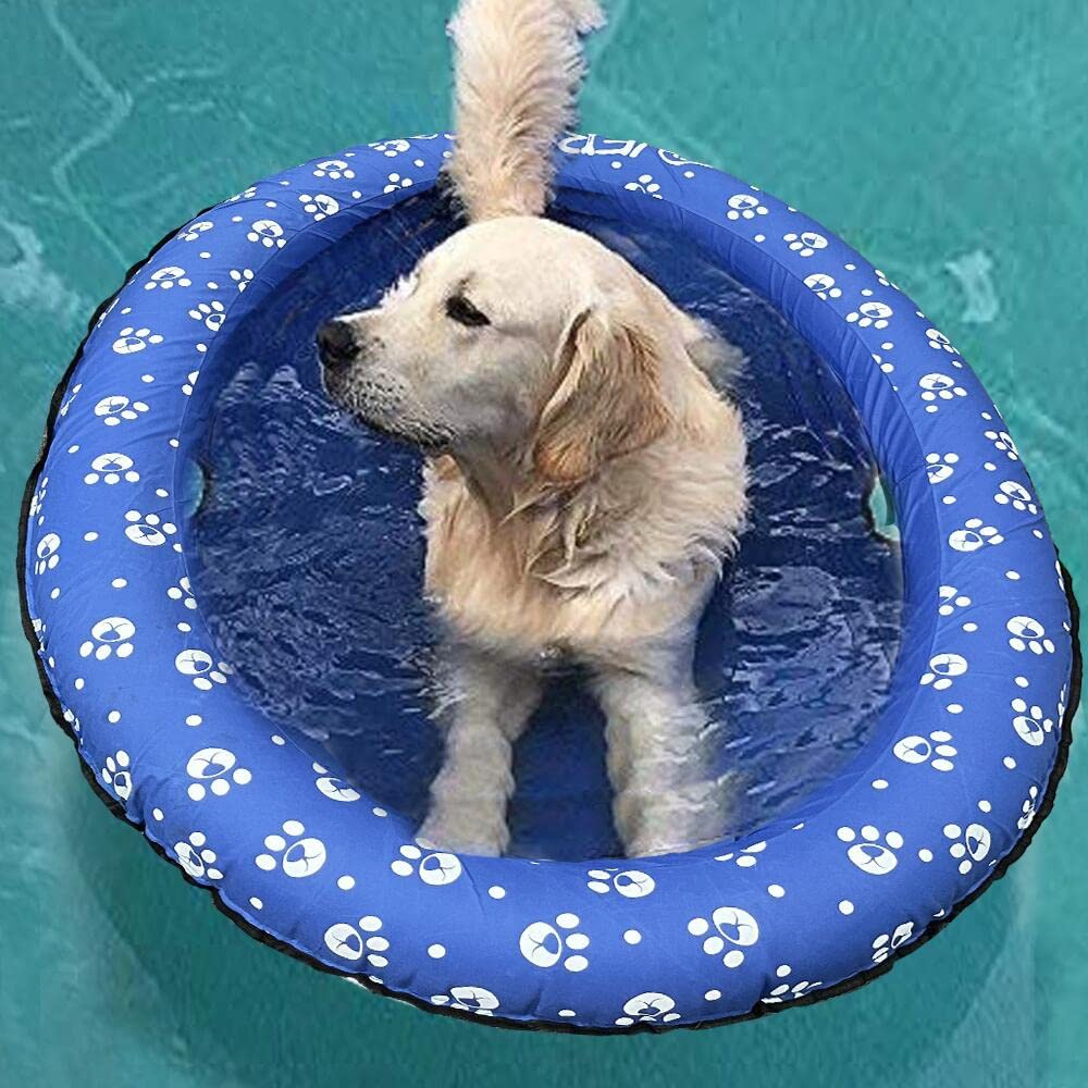 Ginkago Aufblasbar Schlauchboot Hunde Boot Haustier Luftmatratze Schwimmbad Strand Spielzeug
