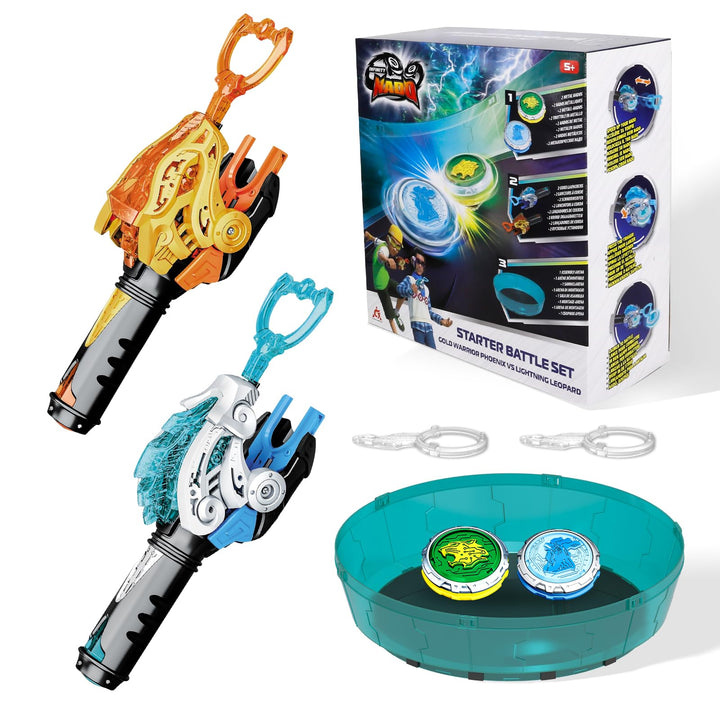 INFINITY NADO Kreisel für Kinder Metall Spielzeug Jungen, Battle Tops Kreisel Launcher Spielzeug, Sp
