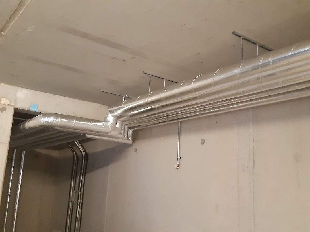 Scorprotect® voller Karton Alukaschierte Rohrschale Rohrisolierung Steinwolle mit 0.040 Wärmeleitfäh