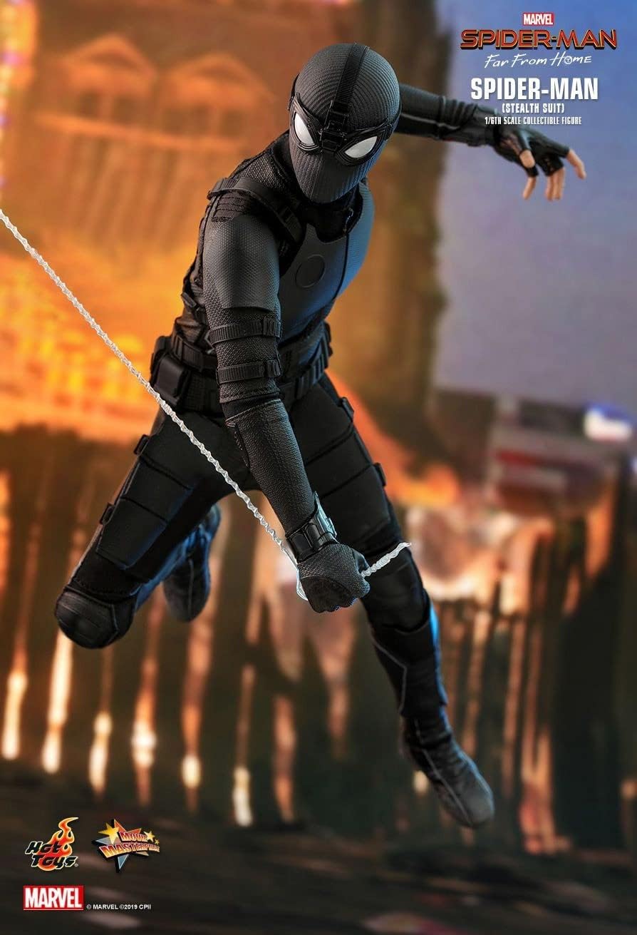 Hot Toys Spider-Man: Far from Home Movie Masterpiece Actionfigur 1/6 Spider-Man (Stealt