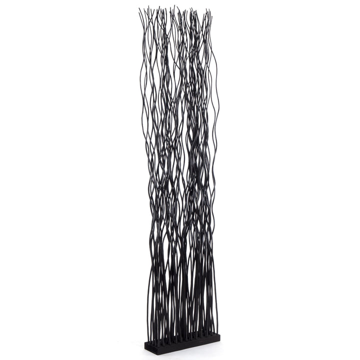DESIGN DELIGHTS Weiden RAUMTEILER Wave | Weidenholz, 170x40cm (HxB) | Paravent aus Weidenzweigen, Ra