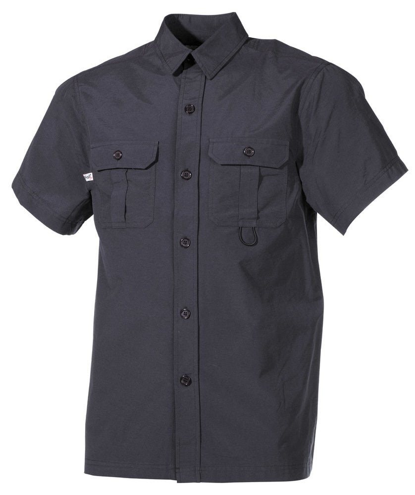 Fox Outdoor Herren Kurzarm Hemd Schwarz S Schwarz, S Schwarz
