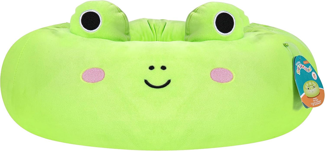 Squishmallows JPT0090 - Wendy der Frosch Tierbett 50 cm, offizielles Jazwares Plüsch, superweiches H