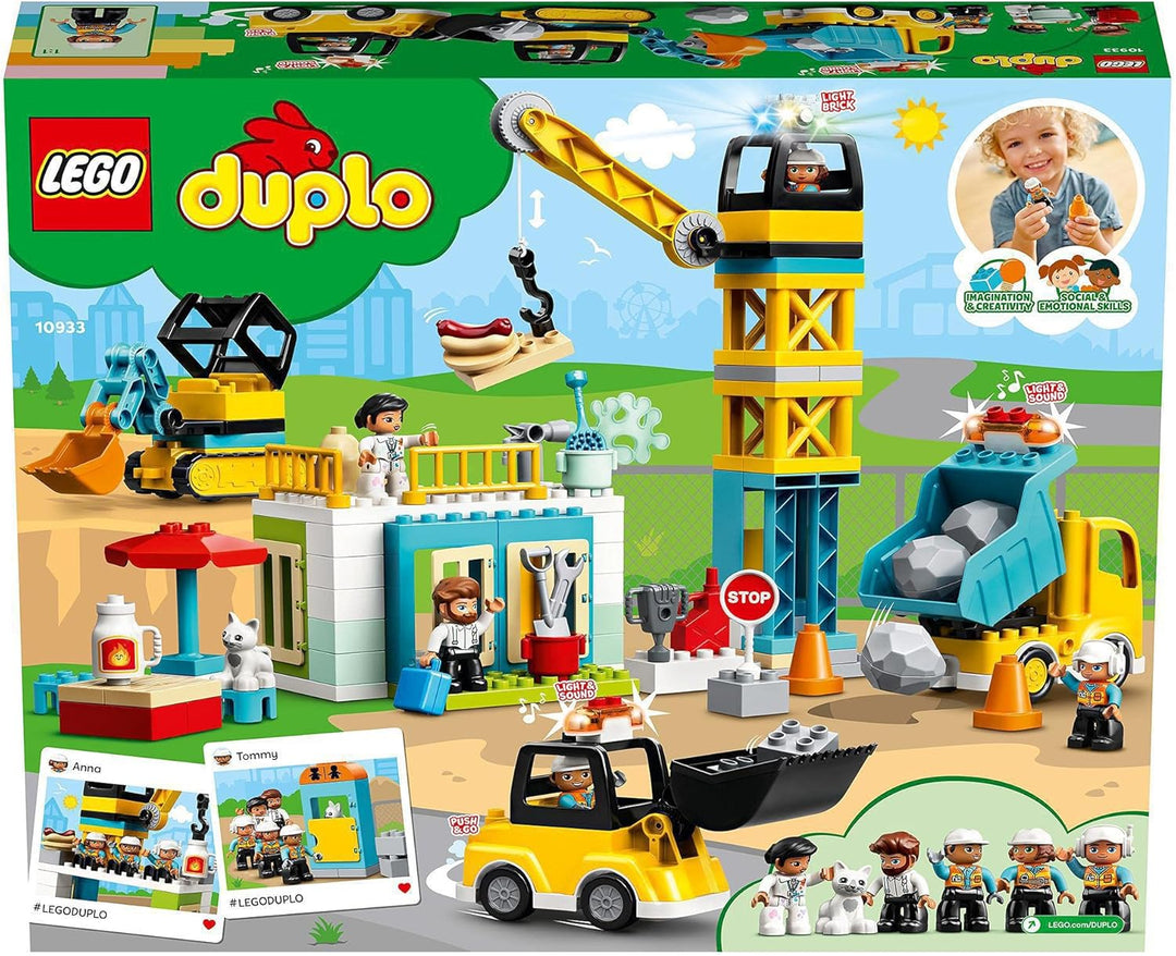 LEGO 10933 DUPLO Grosse Baustelle Optimierte Verpackung, Optimierte Verpackung
