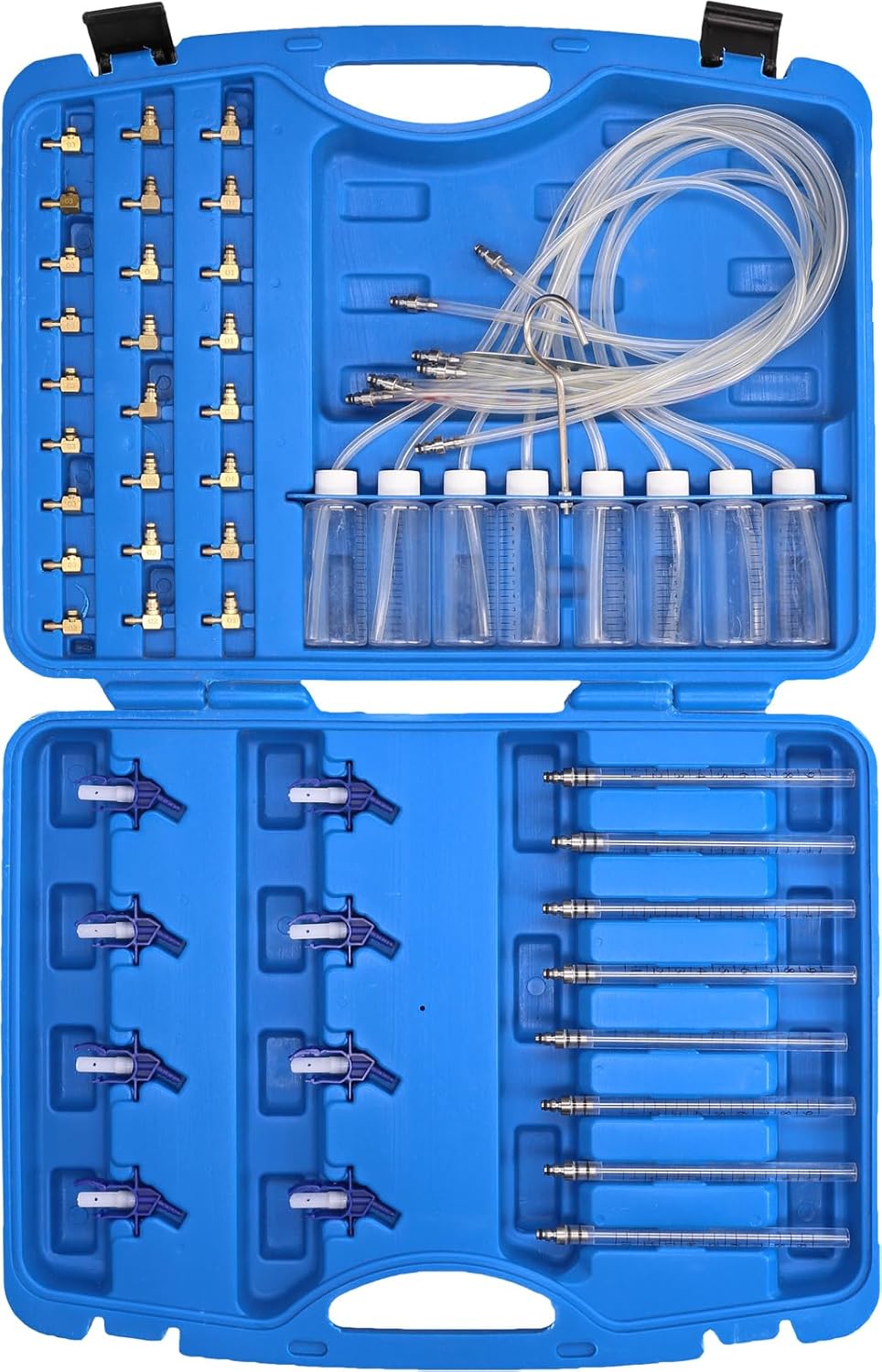 BRILLIANT TOOLS BT581530 Common-Rail-Tester | mit 40 Adaptern [Powered by KS TOOLS]