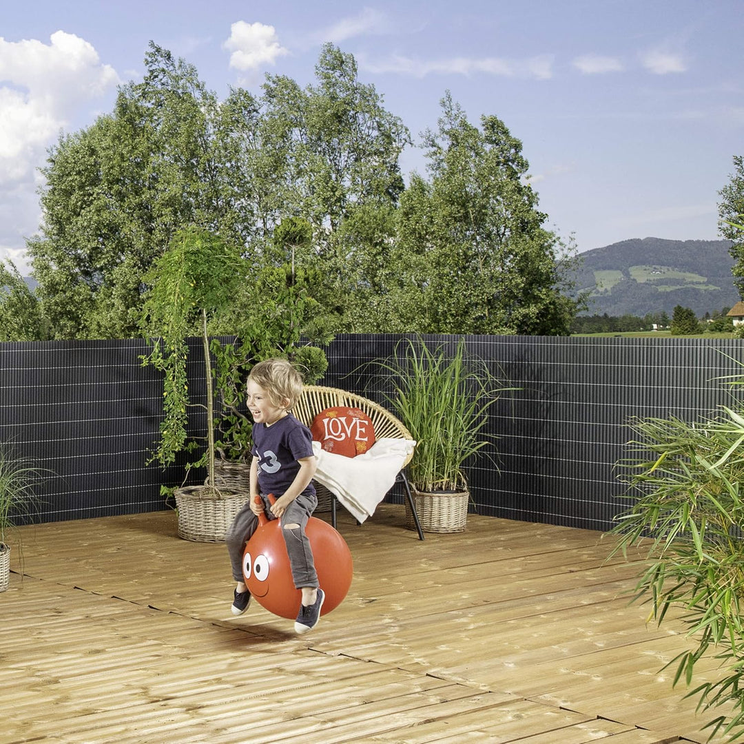 Windhager Sichtschutzmatte Presidio aus Kunststoff in Bambusoptik, Sichtschutz für Garten und Balkon