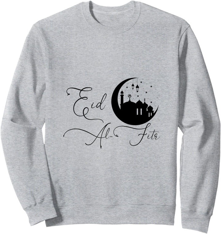 Allah Alhamdulillah Arabisches Eid Al Fitr Fasten Ramadan Sweatshirt