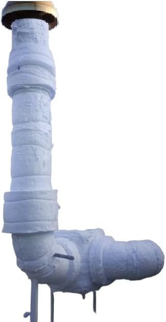 Isolierung aus Keramikfaser, Dicke 25 mm, Dichte 96 kg/m³, Isolierung für Kamin, Schornstein, Küche,