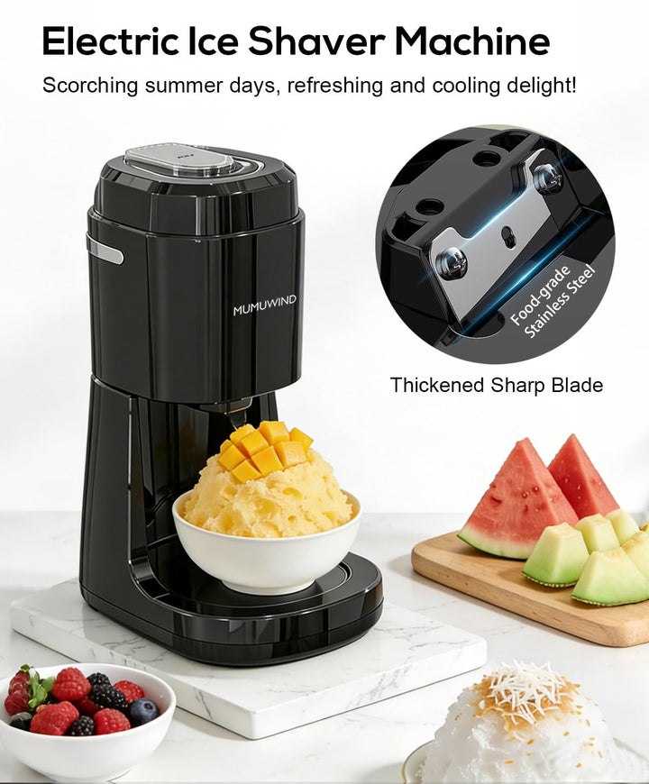 Slushy Maker Ice Shaver, ice crusher, slush-ijsmachine, Elektrische crushed ice maker is geschikt vo