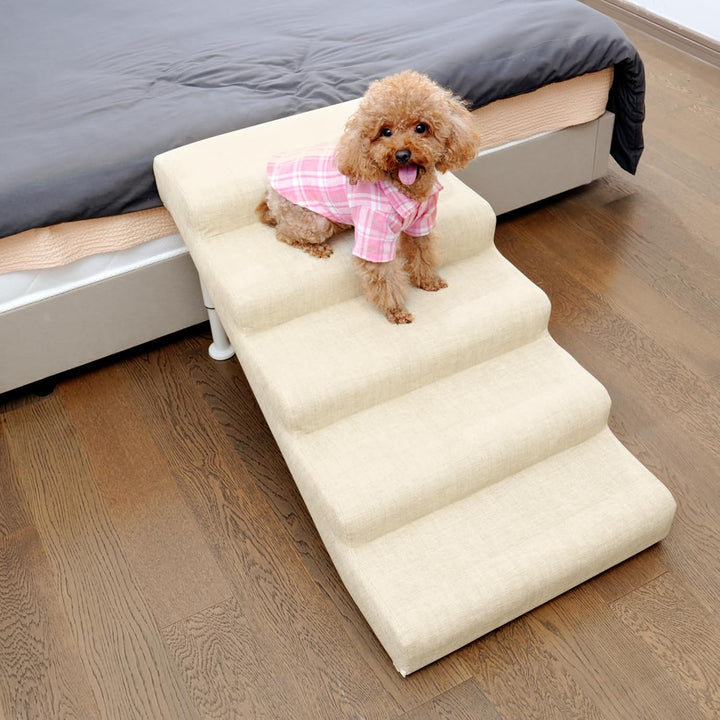 Hundetreppe rutschfeste Hunderampe Weiche Haustiertreppe Höhenverstellbar Mehrstufig wählbar Haustie