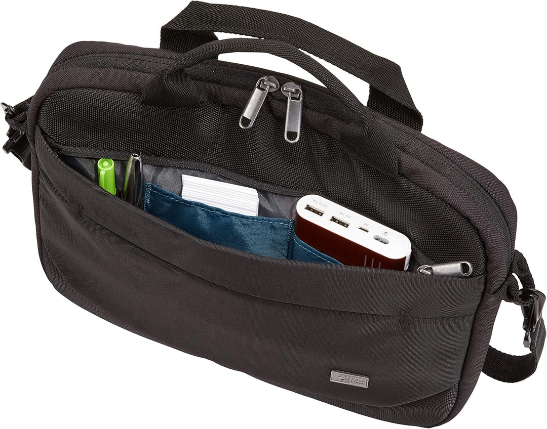 Case Logic Advantage Attaché Laptoptasche mit Einschubtasche für Tablet und Vorderfach für Kleingerä
