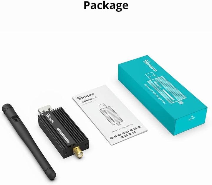 SONOFF Zigbee Gateway, ZBDongle-E USB Zigbee 3.0 USB Dongle Plus,EFR32MG21 + CH9102F Zigbee USB-Stic