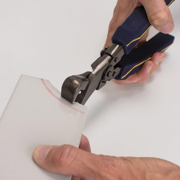 QEP 22,9 cm. Verbundfliesenzange mit Wolframkarbid-Spitzen für alle Fliesentypen bis 0,6 cm. Dicke
