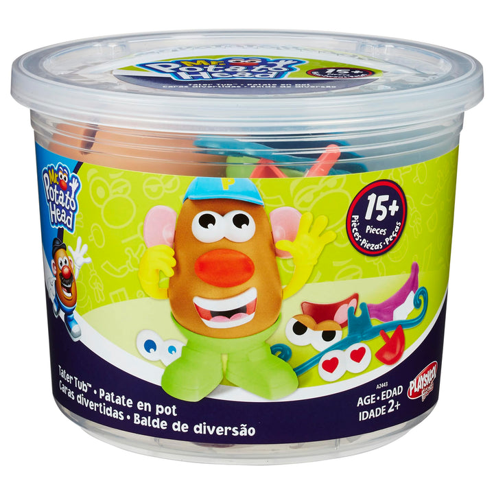 Mr. Potato Head A2443 Playskool Mr. Kartoffelkopf Mr.Potato Head Tater Tub Set, Badespielzeug, Orang