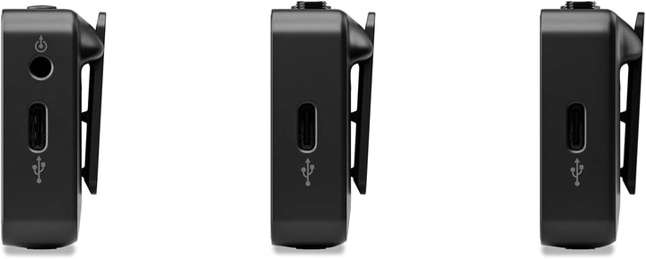Rode Wireless GO Gen 3 Drahtloses 2-Kanal Mikrofon-Funksystem mit 2X Interview GO Handadapter und 2X