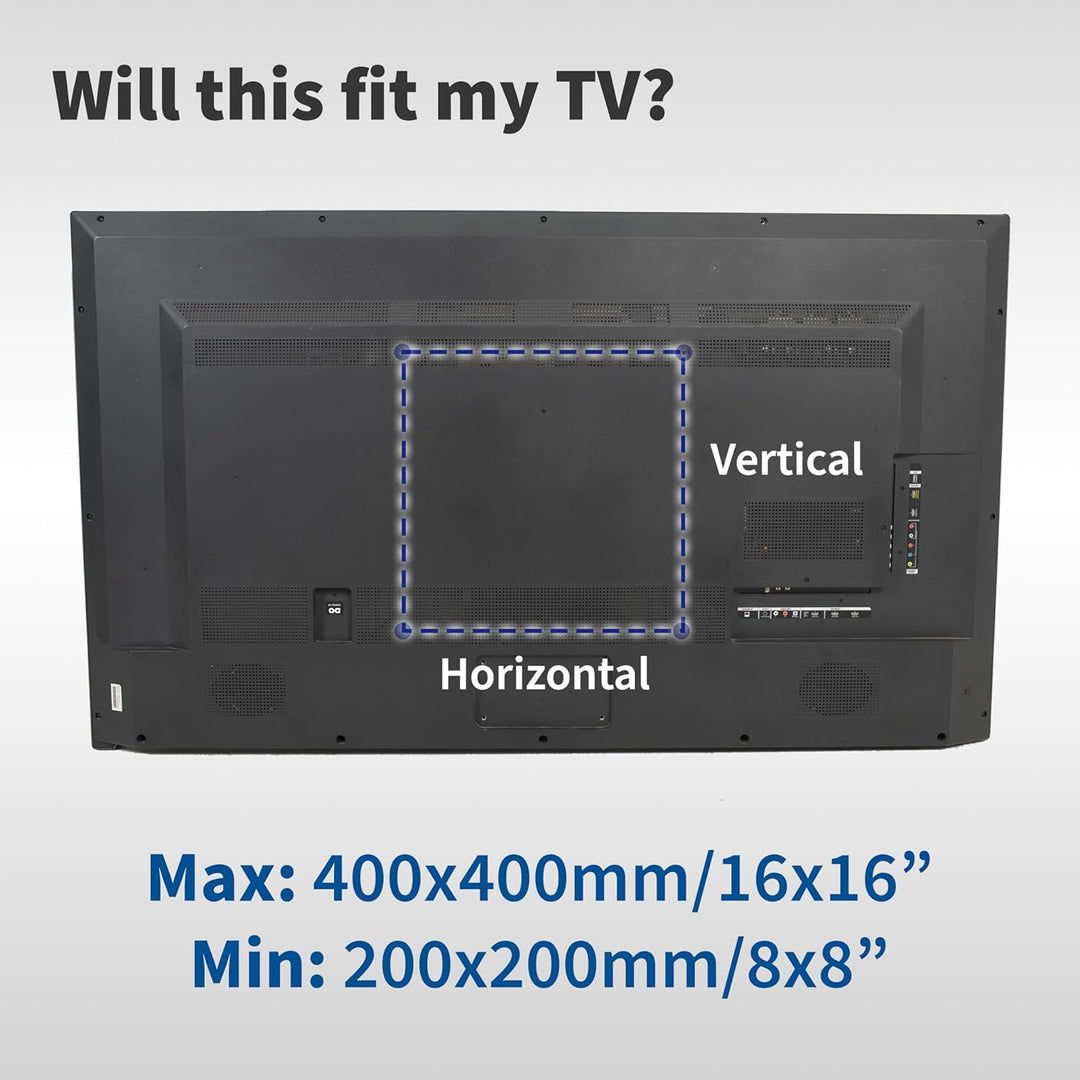 Vivo VESA-Adapterplatte aus Stahl für LCD-Bildschirme, Konvertierungskit für VESA 400 x 400 (MOUNT-A