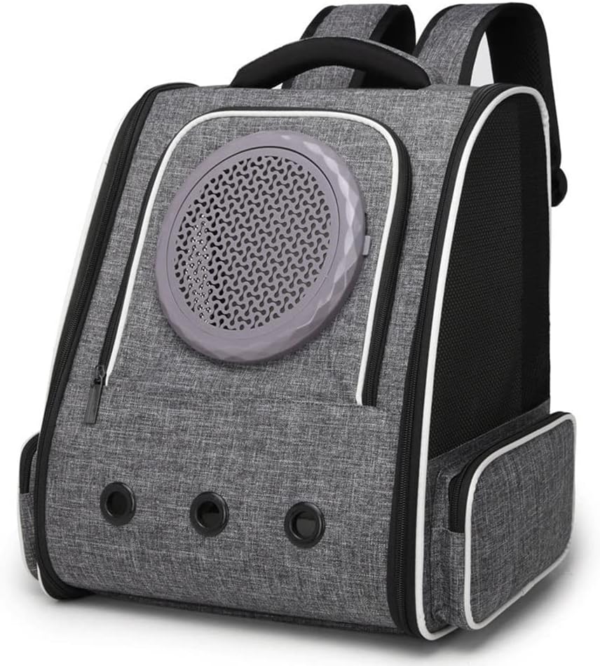 Haustiertasche Rucksack für Haustiere Katzen Hunde 10kg, Grosser Tragbare Hunderucksack Katzenrucksa