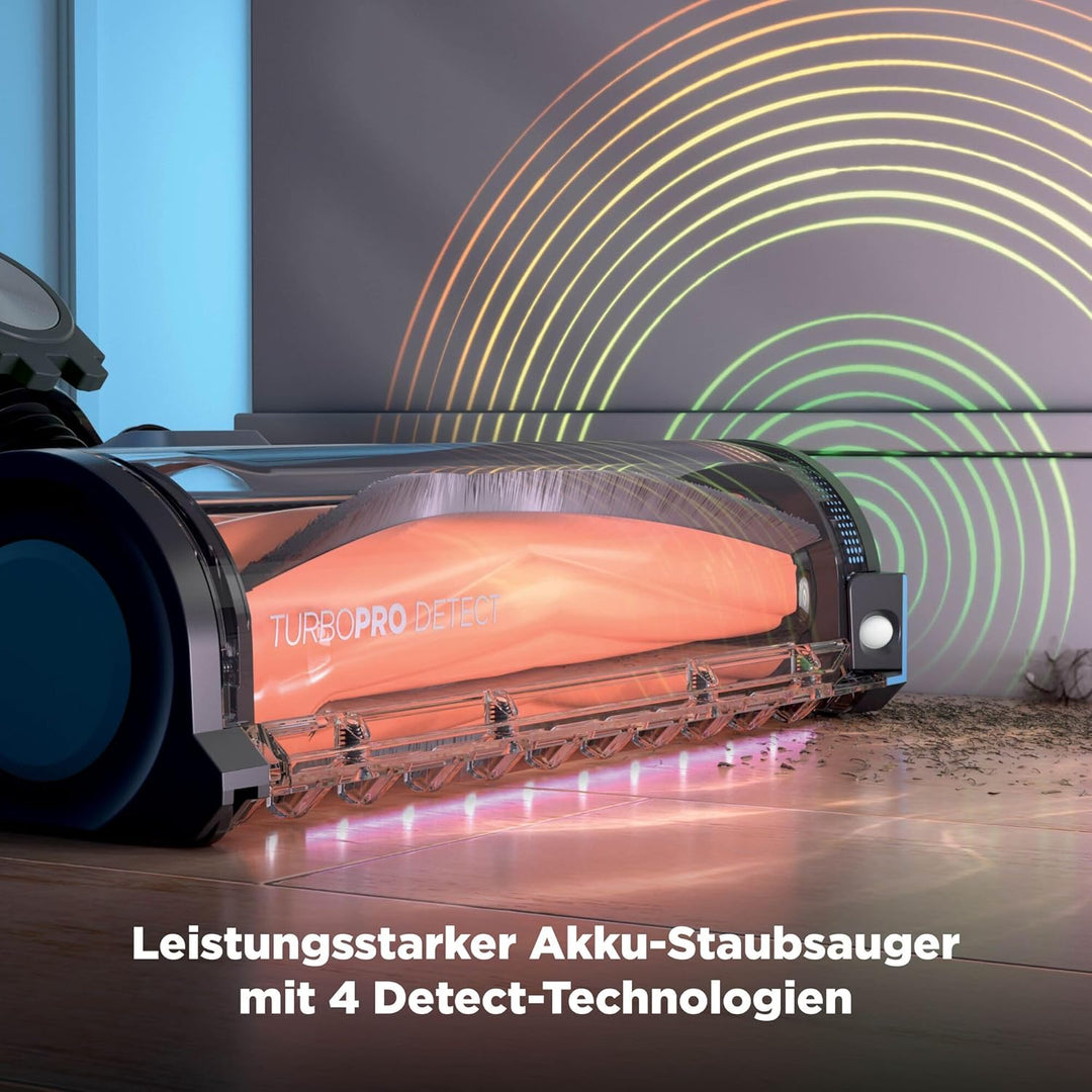 Shark Detect Speed Clean & Empty Pet Pro Akku-Staubsauger, Reverse Clean, bis zu 60 Minuten Laufzeit