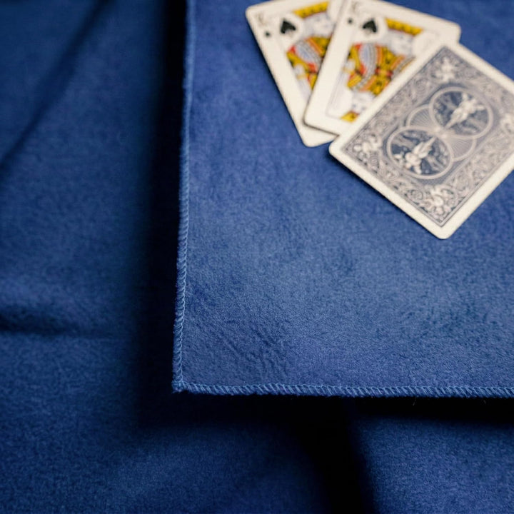 Byour3 - Blaues Tischspieltuch - Quadratische oder rechteckige Pokerkarten Buraco-Turnier Weihnachts