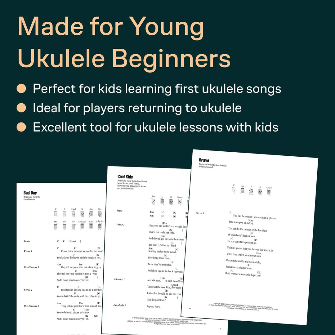Pop Songs for Kids: Strum & Sing Ukulele Songbook, Taschenbuch