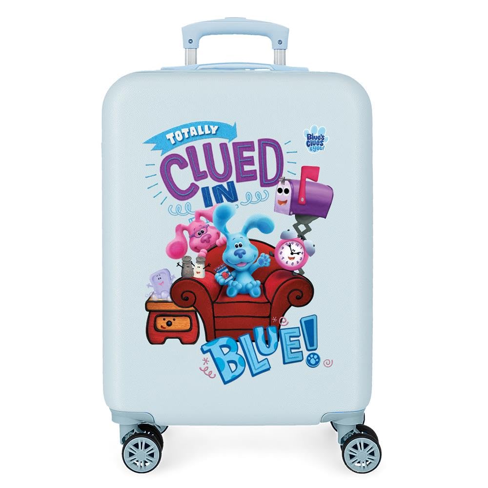 Blue´s Clues and You Kabinentasche, Blau, 38 x 55 x 20 cm, starr, ABS-Kombinationsverschluss seitlic