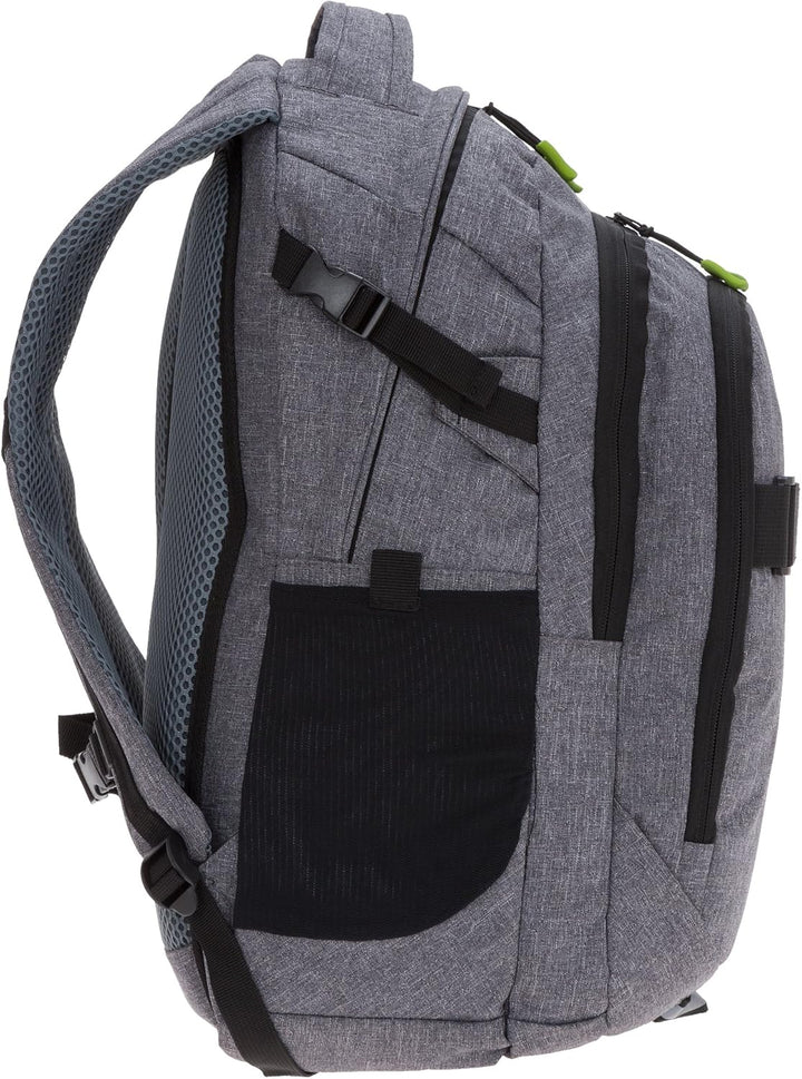 2 Teile Set Bestway Schulrucksack Packer Rucksack Schultasche 40177 + Trinkflasche (Dark Side (grau)
