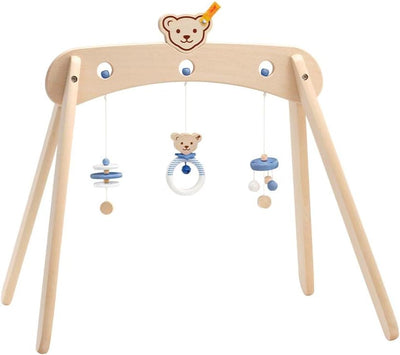 Selecta Bear 64307 Steiff Spieltrapez aus Holz, blau, 59 cm